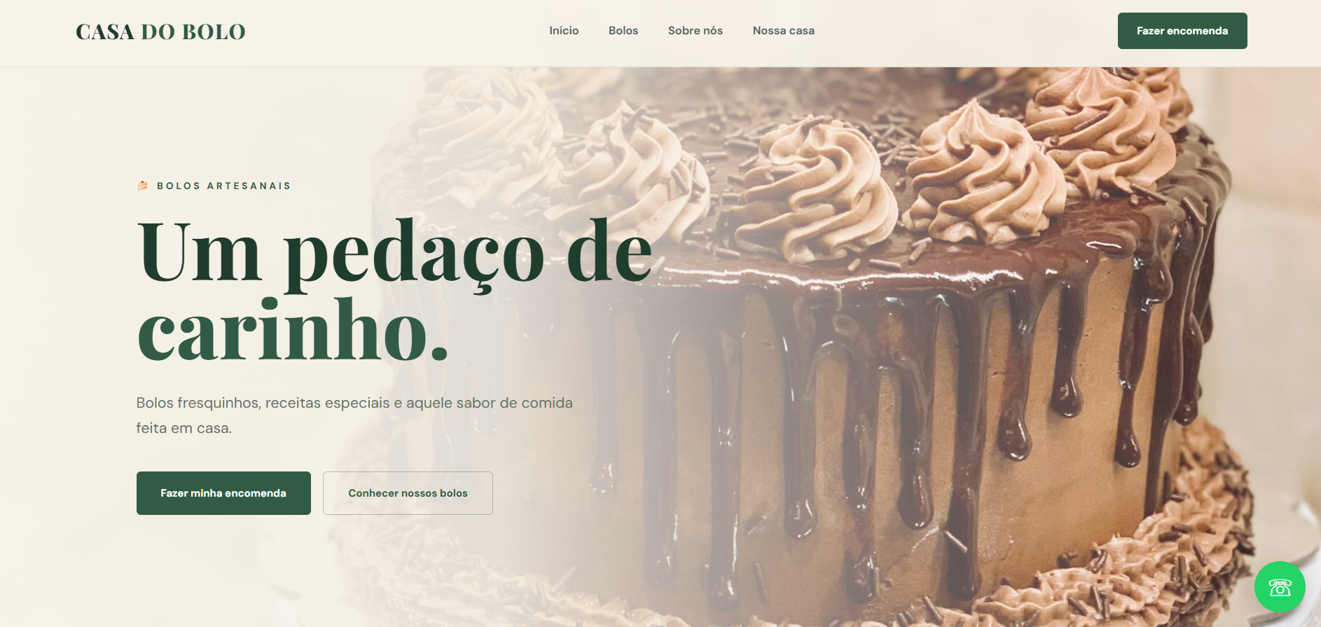 Landing page desenvolvida pela Impullse